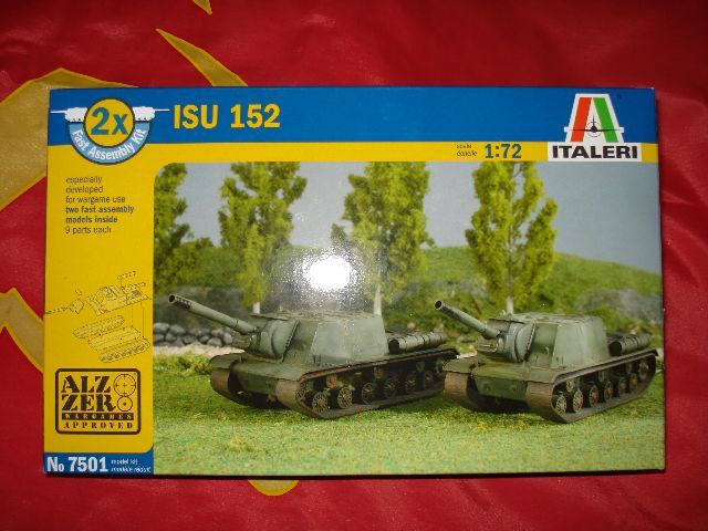 Italeri 7501  ISU 152